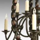 201 Aesthetic Decor Bobbin Chandelier
