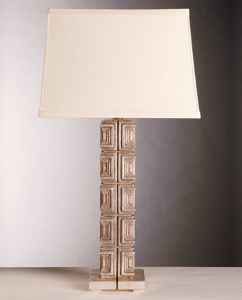 Aesthetic Deco - 120 - Textile Block Table Lamp