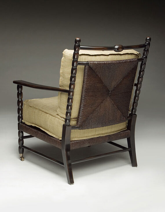 Aesthetic Decor 1205 b - Bobbin Lounge Chair Back