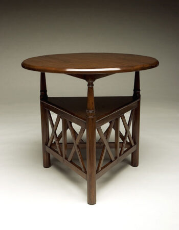 Aesthetic Decor 2202 - X Trestle Side Table