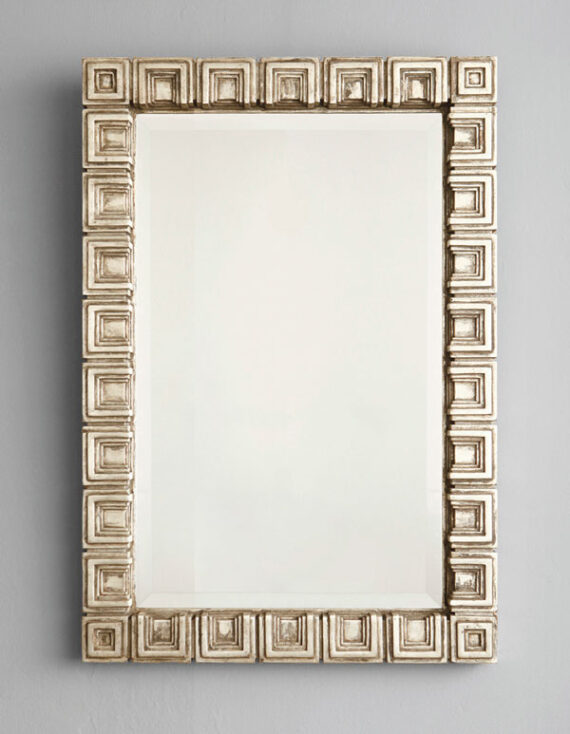 Aesthetic Decor 307 - Textile Block Mirror - 4x5