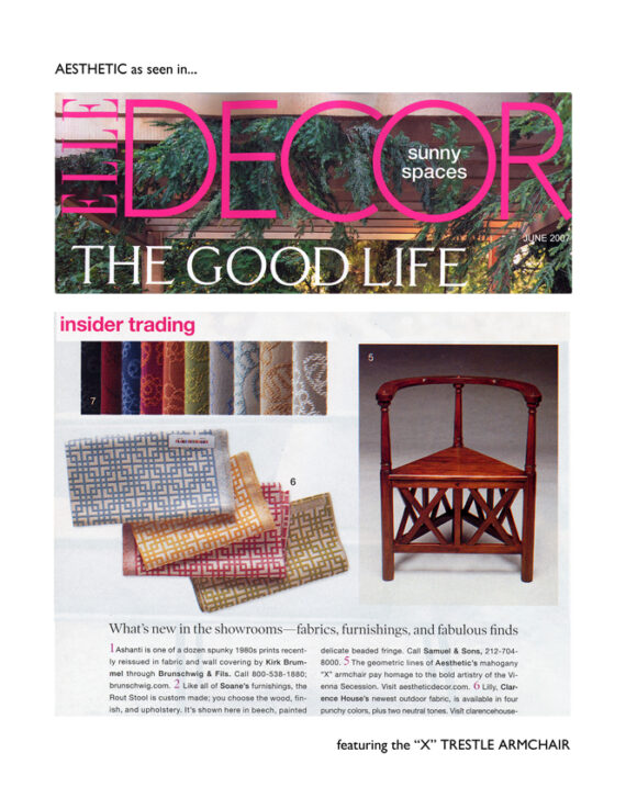 Elle Décor June 2007